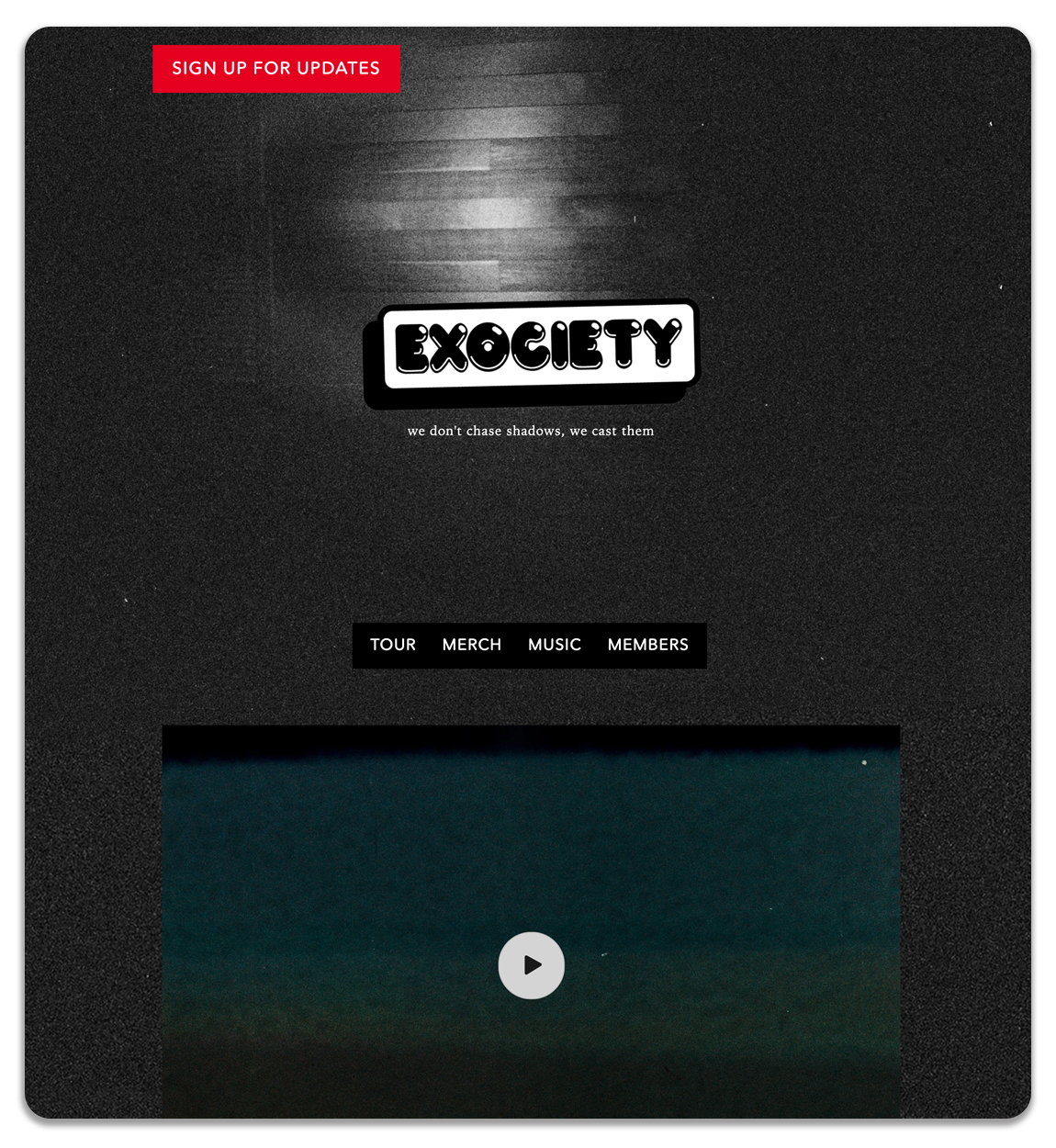 excociety: Website Relaunch